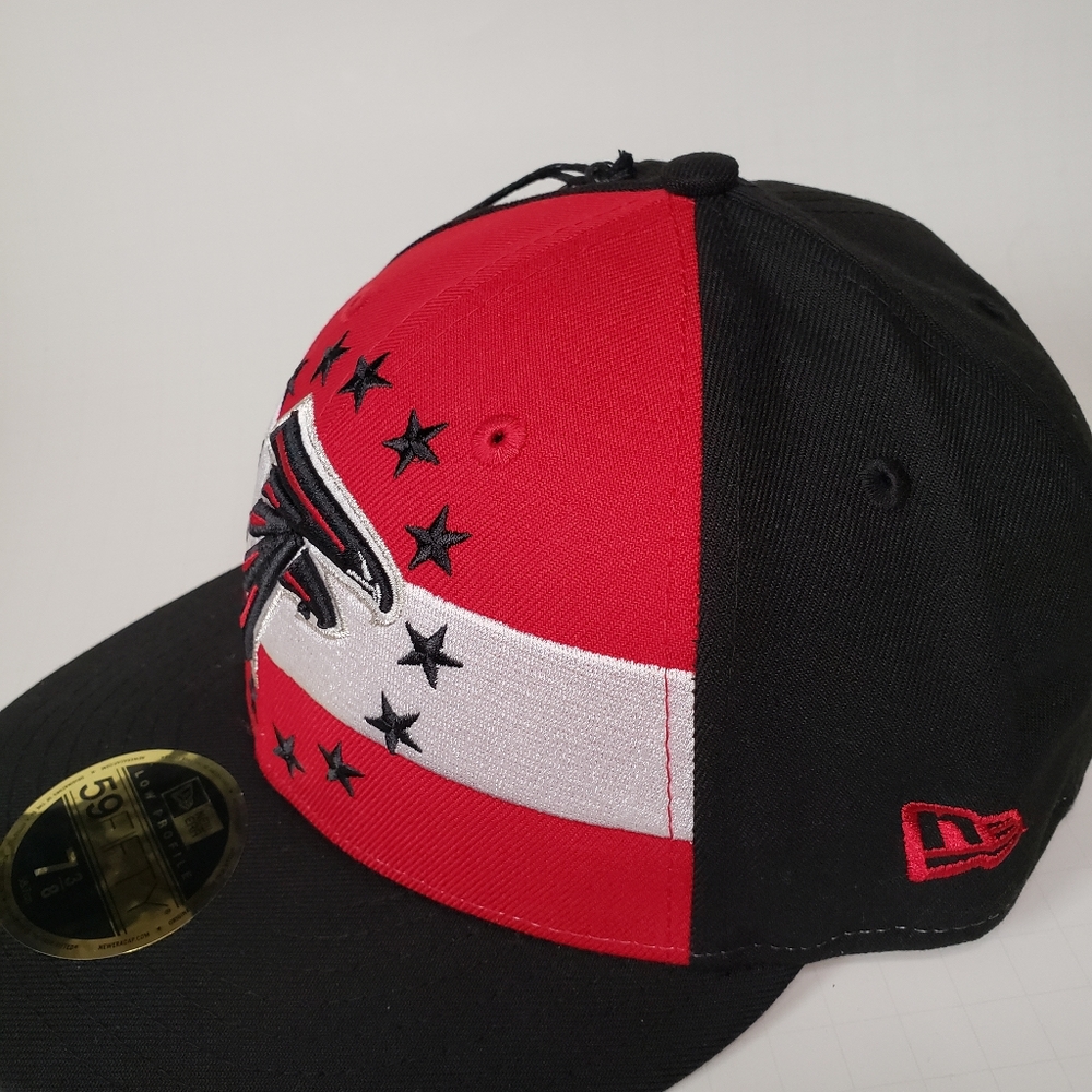 ATLANTA FALCONS NFL NEW ERA 59FIFTY FITTED CAP/HAT SIZE 7 3/8 [12023486] - Picture 3 of 8